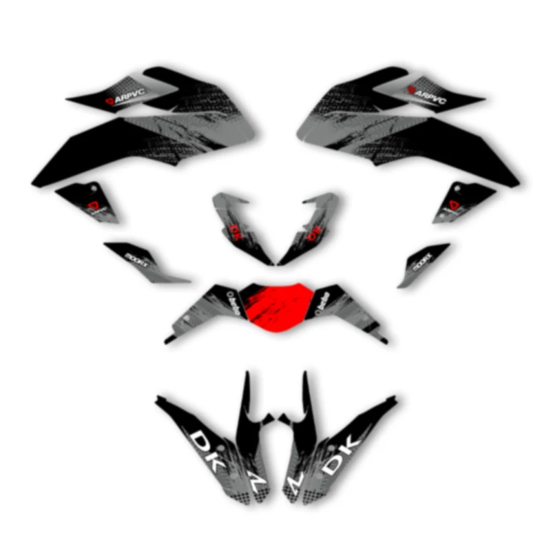 DSMTECH Motorcycle Graphics For KTM 2017 2018 2019 2020 DUKE 125 17-20 DUKE125 390 Decals Stickers Kits 017