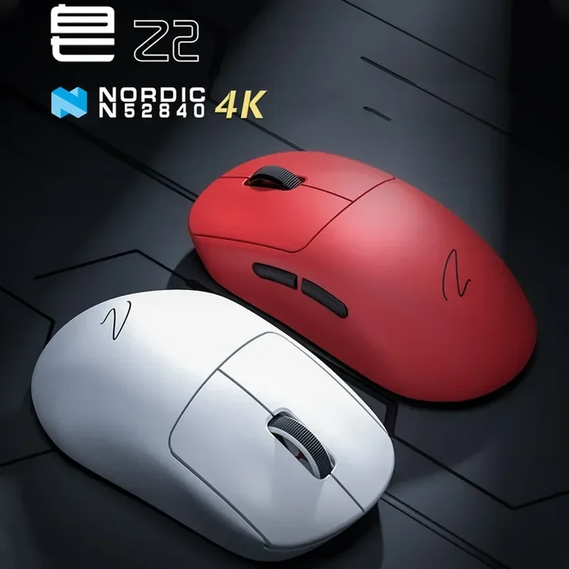 

Zaopin Z2 Wireless Mouse 4K PAW3395 Sensor Nordic 52840 Chip Three Mode FPS Gaming Mouse 65g Ergonomics Bluetooth Pc Gamer Gifts