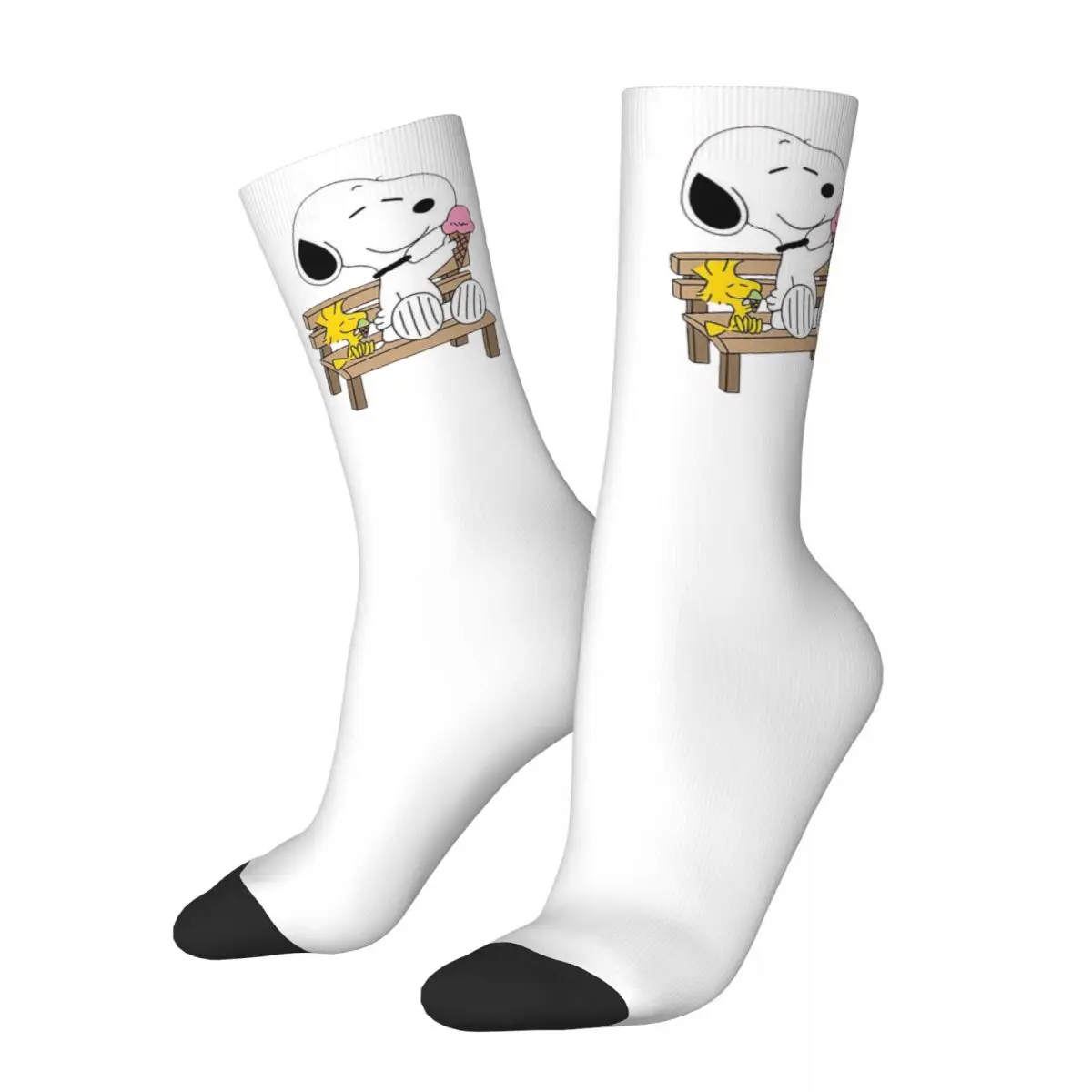 Beautiful Girl\'s Snoopy Kawaii Peanuts Crew Socks Accessories Cozy Socks Soft Birthday Present