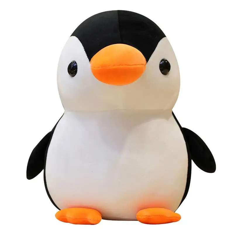 Pinguim de pelúcia bonito pinguim animal de pelúcia pinguim animal de pelúcia plushie pinguim brinquedo de pelúcia plushies para todas as idades presente de ano novo