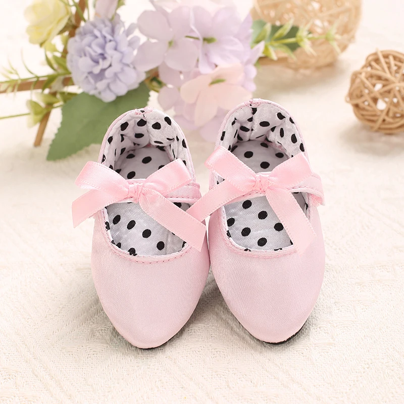 Zapatos de tacón alto para bebé recién nacido, zapatos de fiesta de primer cumpleaños con lazo de princesa, accesorios para fotos de 0 a 12M, novedad de 2022