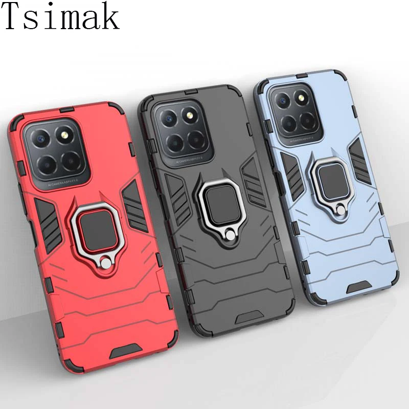 Shockproof Case For Honor X6 X6S X7 X8 X9 X8A X9A 5G Phone Cover Armor Back Coque for Huawei P20 P30 Lite P40 P50 P60 Pro Fundas