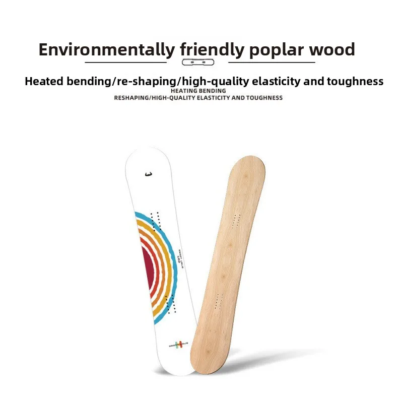 

D2H Adult Women's Snowboard All-round Board Beginner Advanced Flat Flower Snowboard