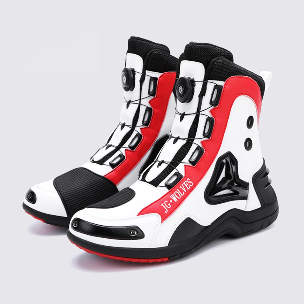 

Botas Moto Bombre Deodorization Biker Boots Universal For All Seasons Motocross Boots Waterproof Highway Boots Fall Prevention