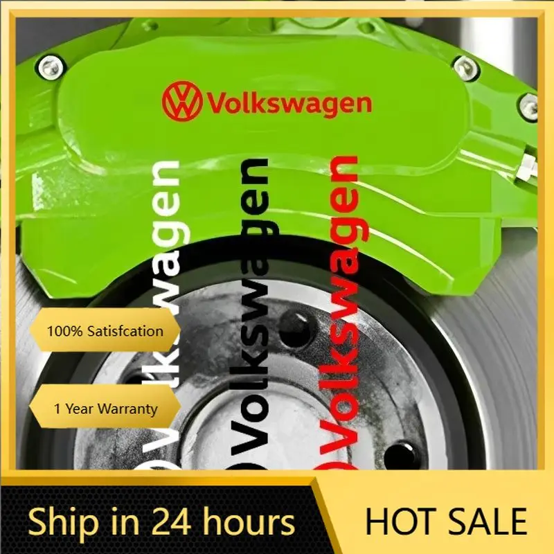 

Колпаки ступиц, 6 шт., переоборудованная наклейка на суппорт колеса автомобиля для Volkswagen Touareg Jetta Scirocco Golf Passat Touran Sagitar Tire Brake Dec