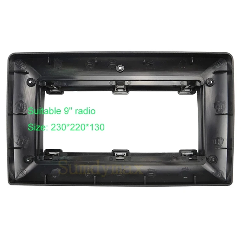 9inch big screen 2 Din android Car Radio Fascia Frame for Chevrolet Captiva Lova Epica car panel Dash Mount Kit