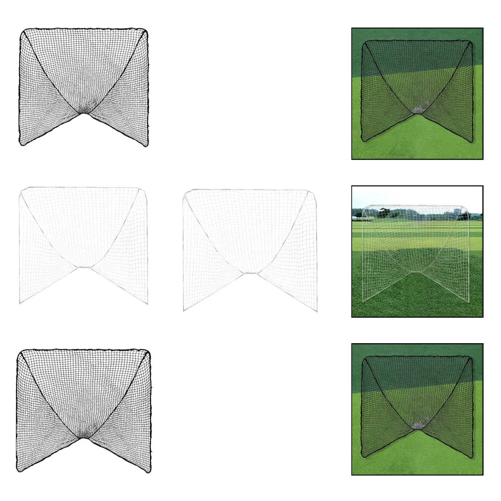 شبكة أهداف لاكروس المحمولة، نايلون محمول متعدد الاستخدامات للأطفال والكبار، ملحقات التدريب، شبكة التدريب، #1