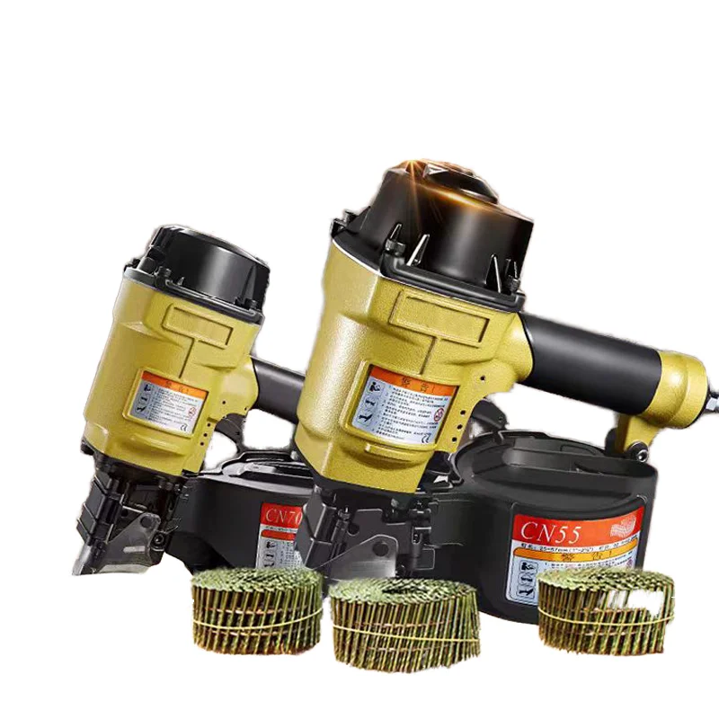 

Coil Nail Gun Best Quality Taiwan Pneumatic Air Nailer for Concrete Wooden Pallet-Industrial Grade