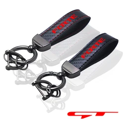 for kia forte gt car Key chain Rings carbon fiber keychain car Accessories