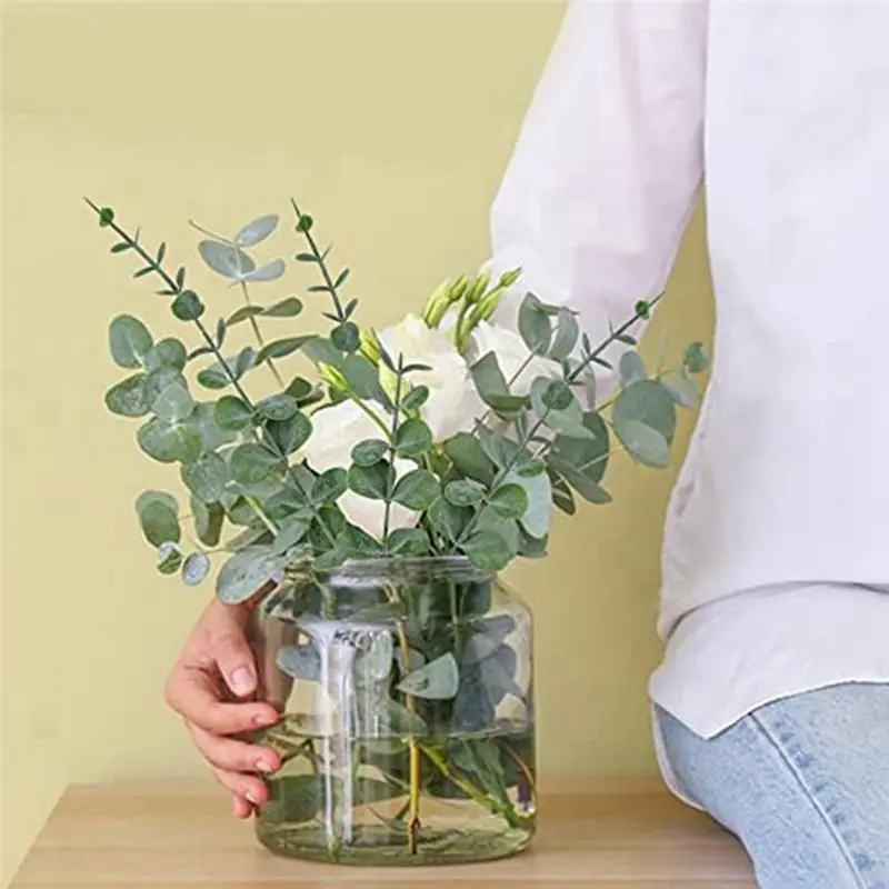 

РУЧШАЯ упаковка из 30 листьев эвкалипта для цветочной композиции, украшения стола на свадьбу