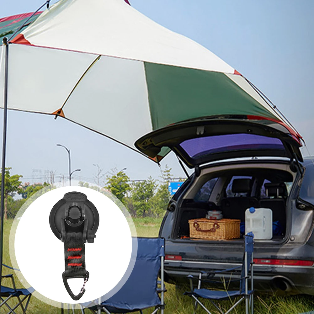 Suction Cup Camping Hook Multifunctional Suction Cup Tent Suction Cup Hook Super Strong Car Suction Cup Car Organizer Holder