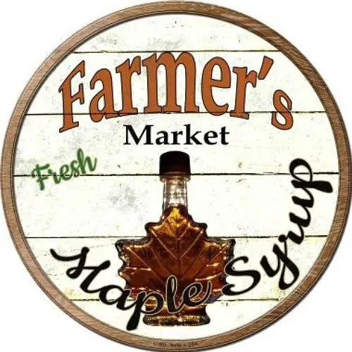 Farmers Market Fresh Maple Syrup 12