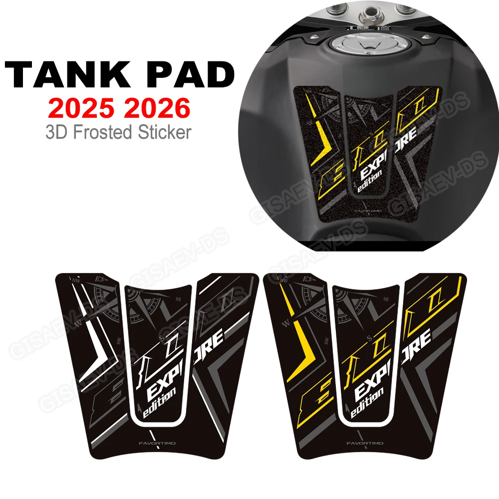 For Kove 800X 800 X Pro Super Adventure RALLY ADV Tank Pad TankPad Fuel Knee Protector Stickers Decals 2025 2026