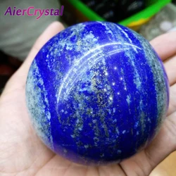 4-7cm Natural Crystal Mineral Lapis Lazuli Crystal Ball Stone Quartz Spheres Polished Stone Reiki Healing Desktop Room Decor
