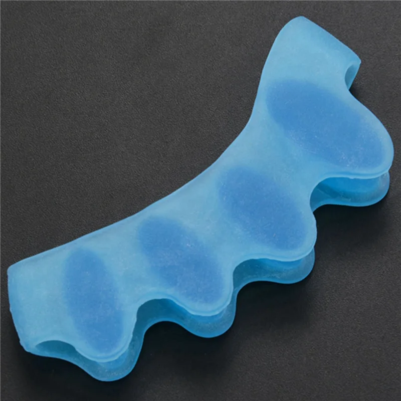 Corretor de A99G-18X, separador de dedos dos pés, protetores de alívio de gangue, novo material, alisador de dedo do pé de martelo de gel, espaçadores de dedos
