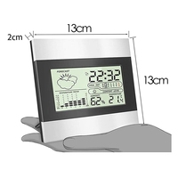 -A32M Digital Indoor Electronic Thermometer Wireless Weather Station Measuring Humidity Temperature Meter Date LCD Alarm Clock