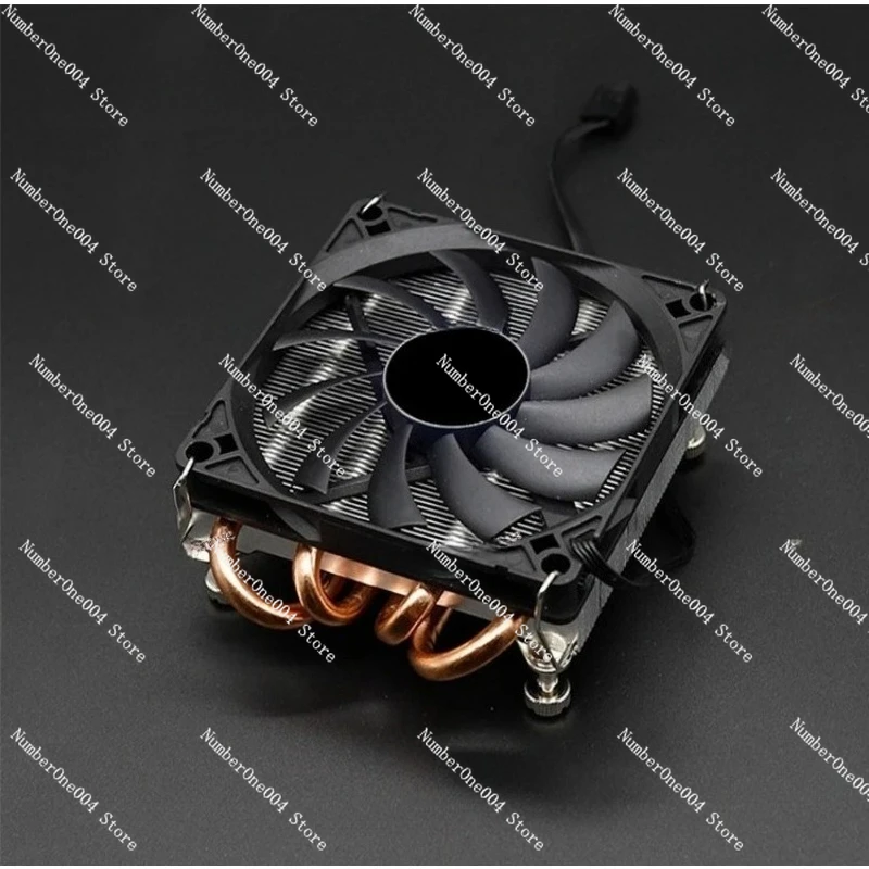 Thin ITX Push-down Small Host Mini Chassis Four Heat Pipes Silent, British AMD AM4 Interface Radiator
