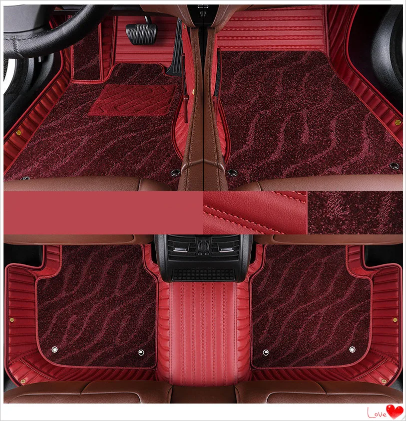 

Ковры хорошего качества! Индивидуальные автомобильные коврики для Mercedes-Benz CLE 300 Coupe 2023-2026, двухслойные ковры для CLE300