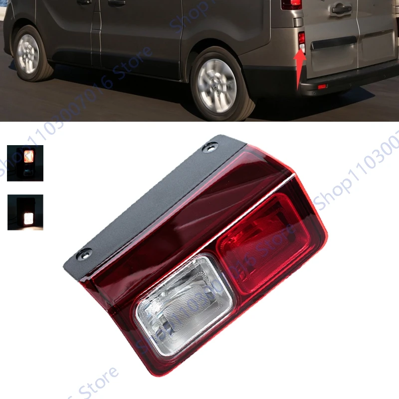 

Задний фонарь автомобиля, стоп-сигнал для Renault Trafic 2014 2015-2024, задний предупредительный фонарь, сигнальная лампа, аксессуары для задних фонарей