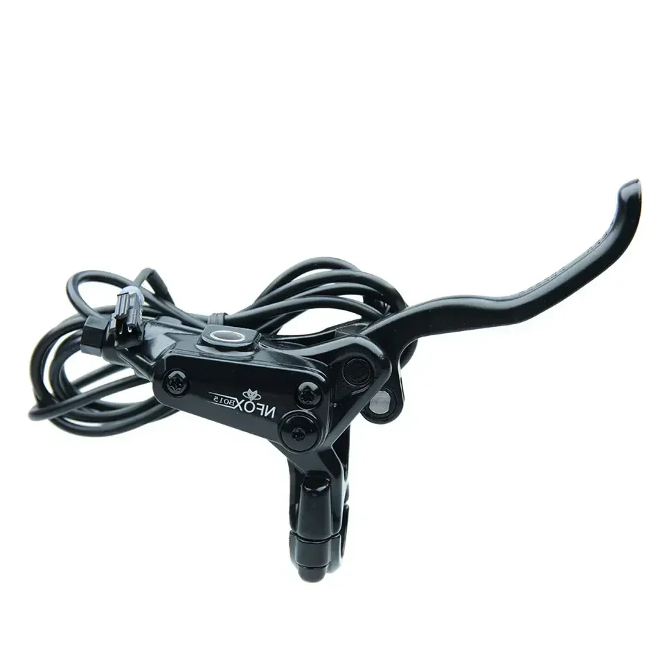 Nfox B015 4-zuiger Schijf Hydraulische Rem E-Bike Vouwen Mountainbike Fiets Power Uit Zwart Rood 160 180 203 Roto Split Buis Nieuw