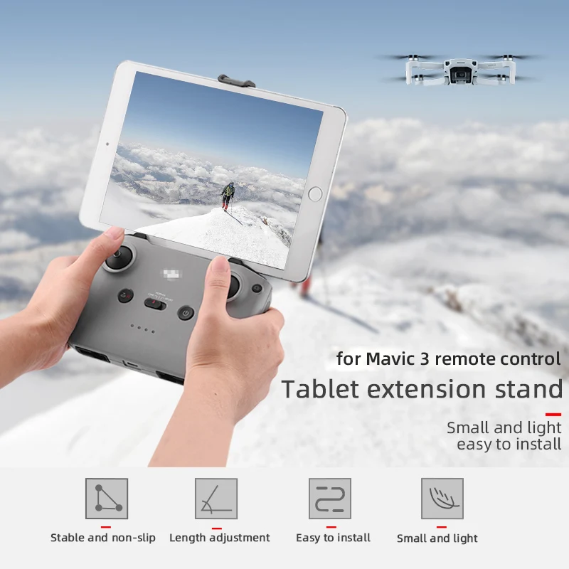 Mini 2 Remote Control Holder Phone Tablet Bracket Stand Support Mount Clip for DJI Mavic 3/Air 2s/Mini 2/Air 2 Accessories