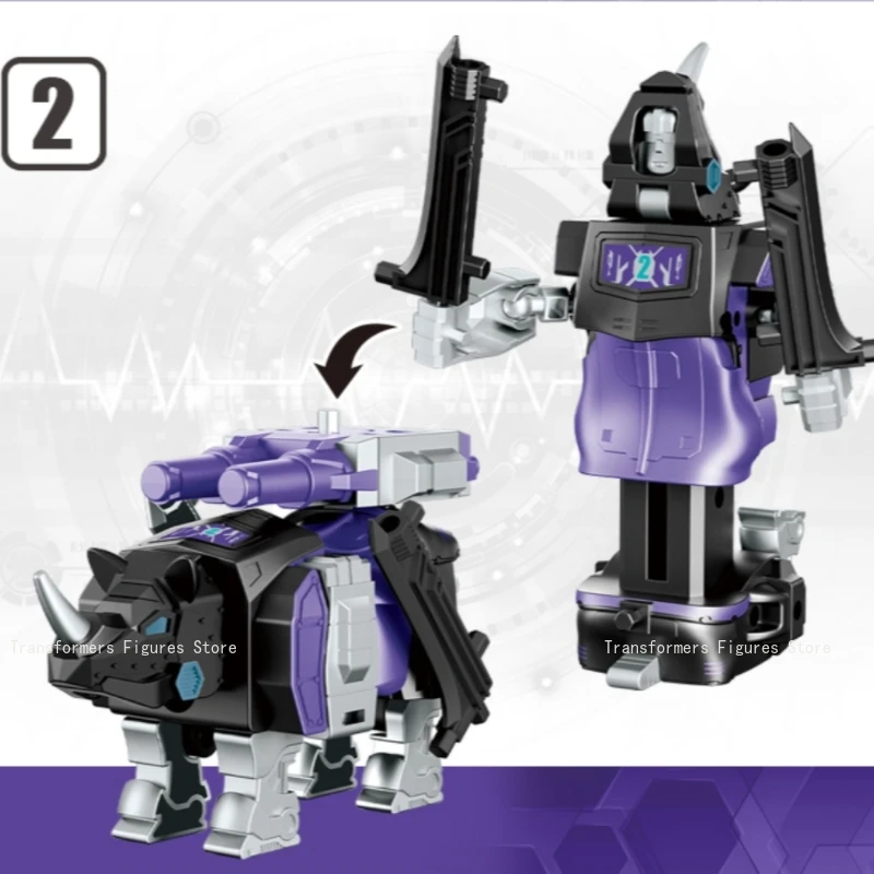 Zupełnie nowy robot transformujący się pięć w jednym Dark Demon Toys Predaking ‌   Figurka Akcji Filmowa Kreskówka Anime Ruchoma Model Prezent