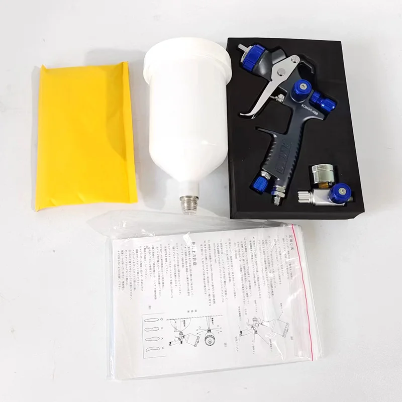 Japan Original KINKI LVMP KONGO-88B Spray Gun Car Gravity Feed Paint Gun 1.3mm Nozzle Sprayer Air Paint Tools For Home Cars