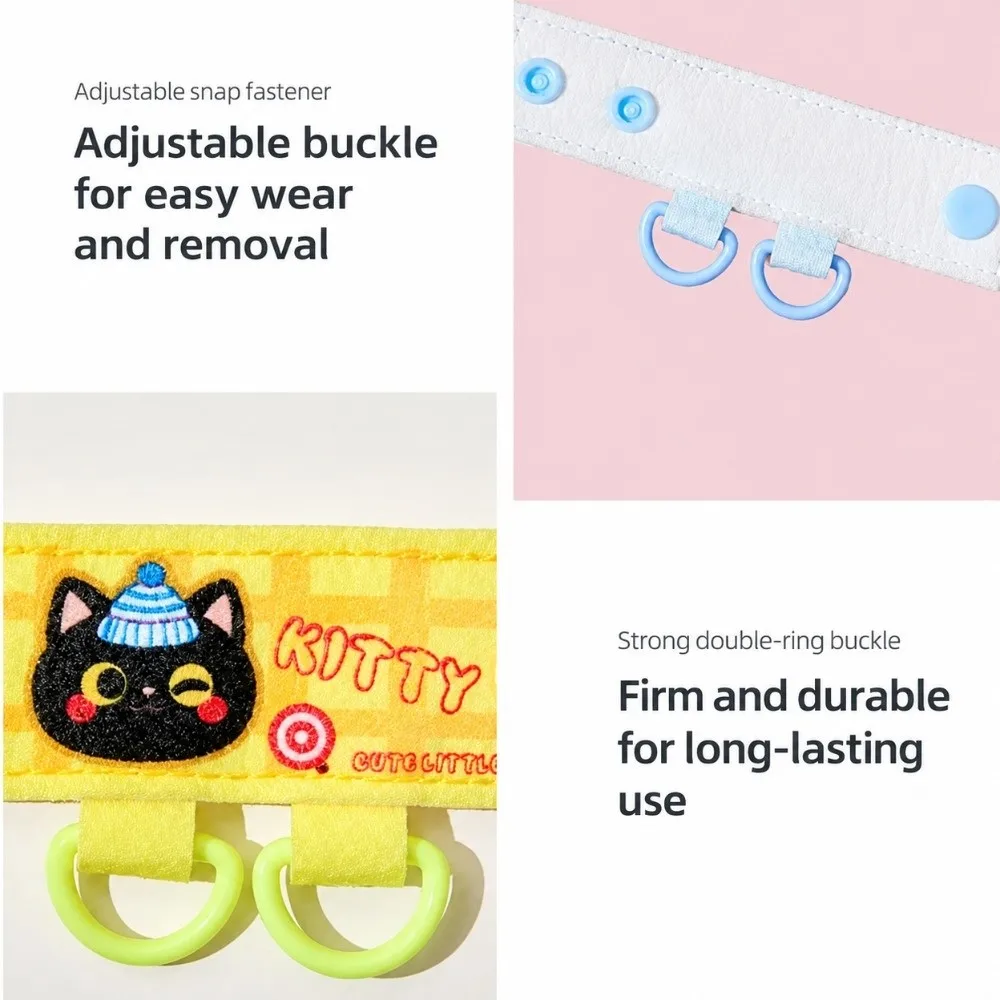 Cartoon Extension Buckle D-Type Anti-lost Snap Button Bag Charm Double Ring Cute Girly Backpack Pendant
