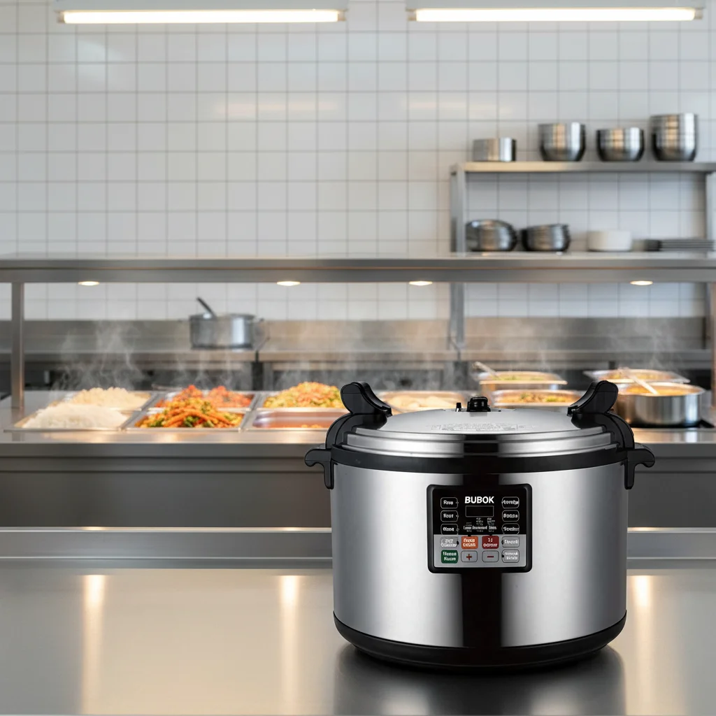 BUBOK 60L Commercial Grade High Capacity Versatile Electric Pressure Cooker