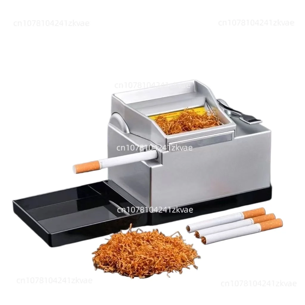 New Electric Fully Automatic Cigarette Wrapping Maker Cigarette Rolling Machine Tobacco Injector SmokeTool 6.5/8mm