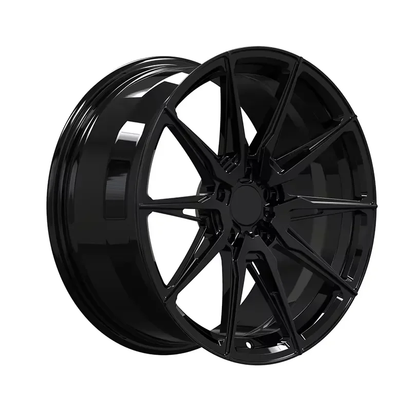 i X-RIMS High Quality 18x8.5 5x114.3 Gloss Black 18inch Forged Alloy Rims 35mm ET New Condition MOQ 4 Pieces