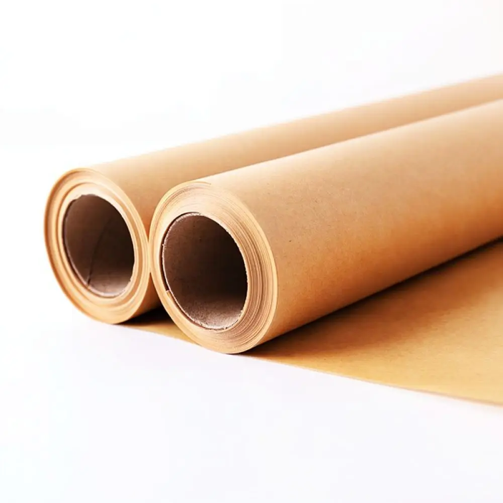 Natural Baking Parchment Paper Unbleached Silicone Oil Liner For Air Fryer Roast Oven Kitchen Tool Oil Proof Food Wrap Sheet