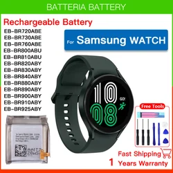 Echte nieuwe batterij voor Samsung Galaxy Watch Gear Live/S2 classic/Gear S4/Gear 1/Active 1 2 3/Watch 3/Gear S/Gear 2/WATCH 4