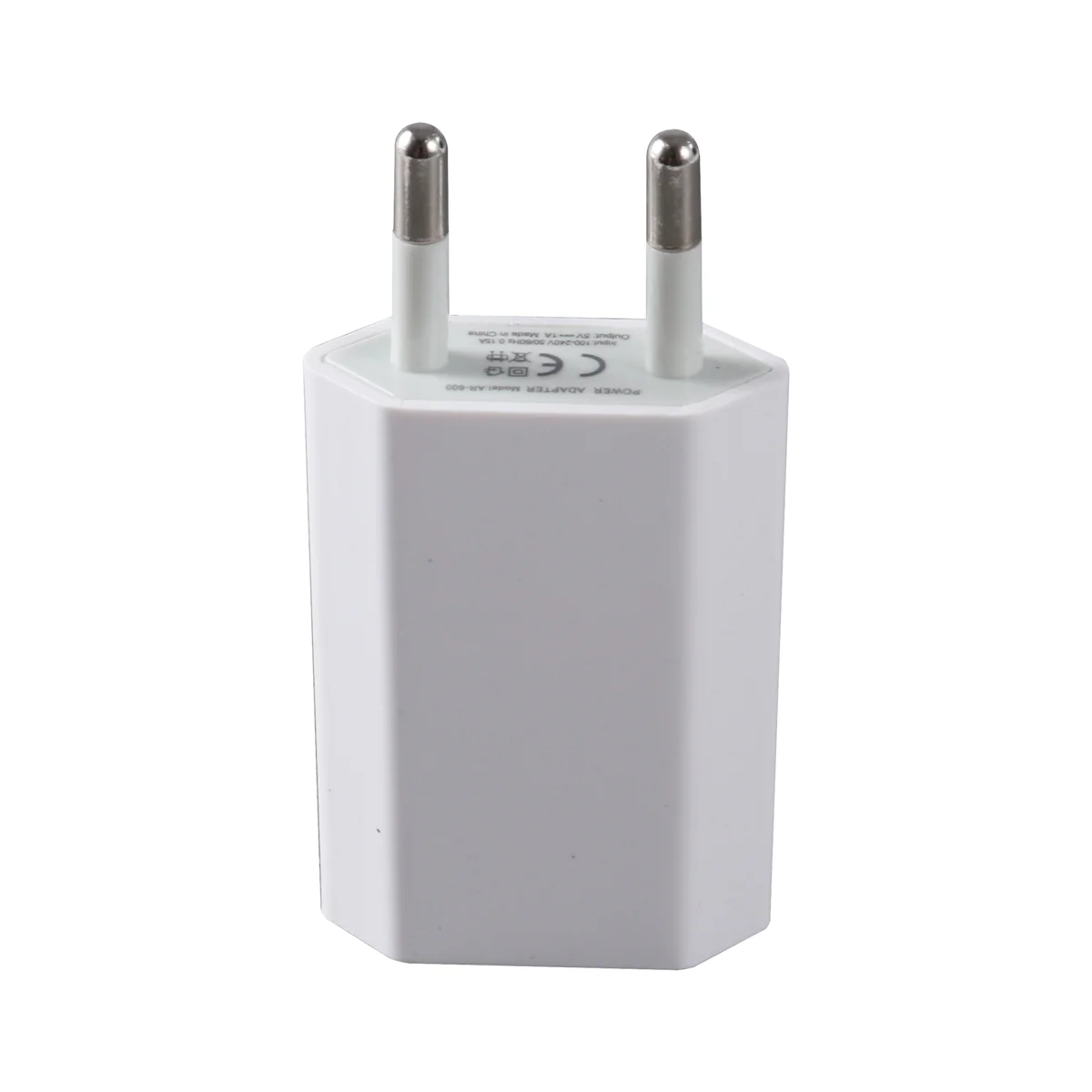 

Upgrade Portable 1A Universal USB Power Ports Wall Adapter USB Wall Fast Adapter with (White)