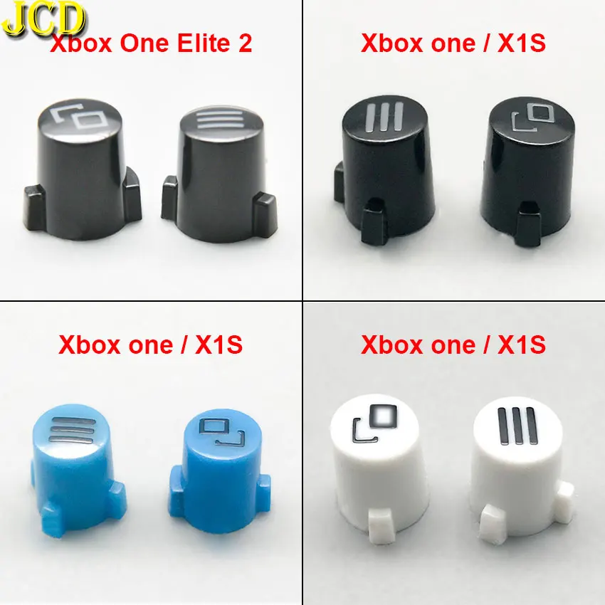 

JCD Home Button Start Return Back Repair Part For Microsoft Xbox One S Slim Elite 2 View Menu Guide Logo Key Gamepad Controller