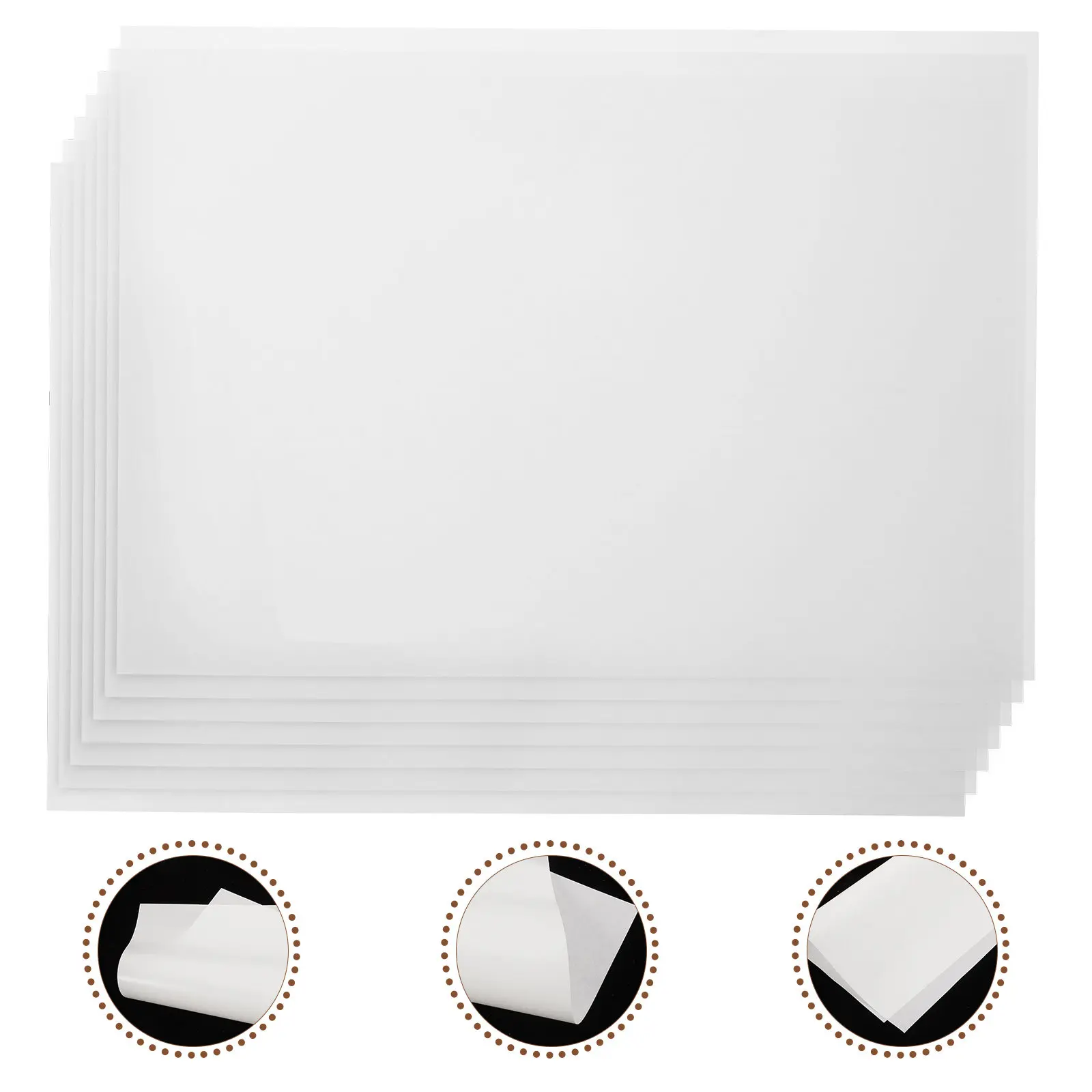 

30Pcs Diamond Art Covering Sheets Non-Stick Release Paper Protective Film for Dotting Pictures Craft Projects