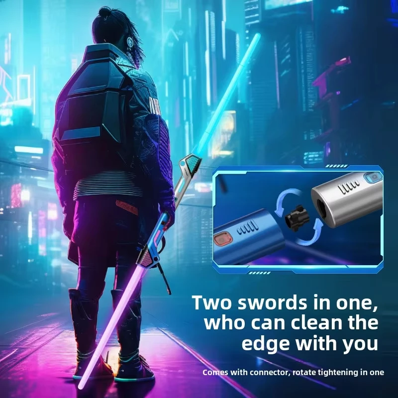 الجاذبية الاستشعار الصوتي البصري تلسكوبي اثنين في واحد سيف ليزر