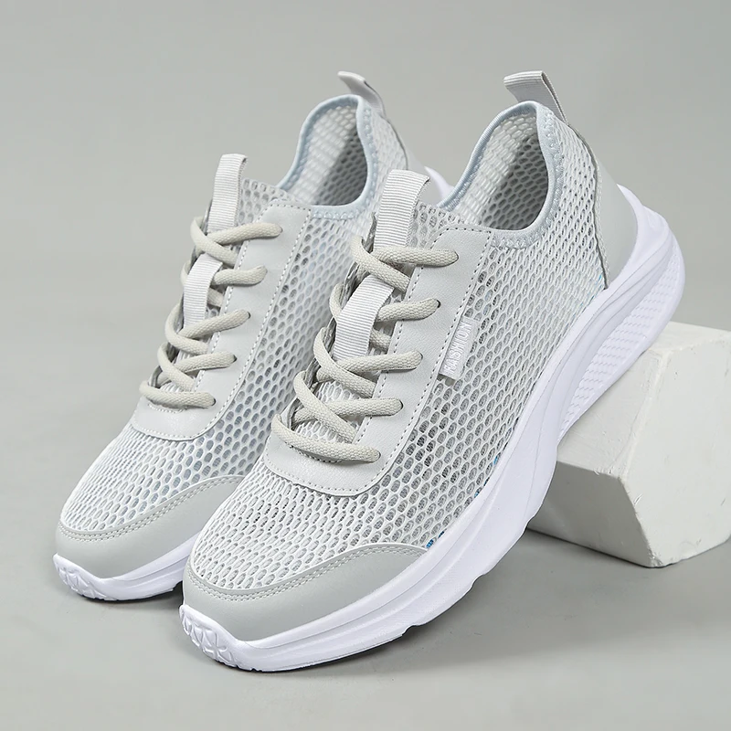 

ELUVA Running Shoes Men Athletic Walking Sneakers Lightweight Comfortable Non Slip Sports Shoes for Training Workout Casual Gym