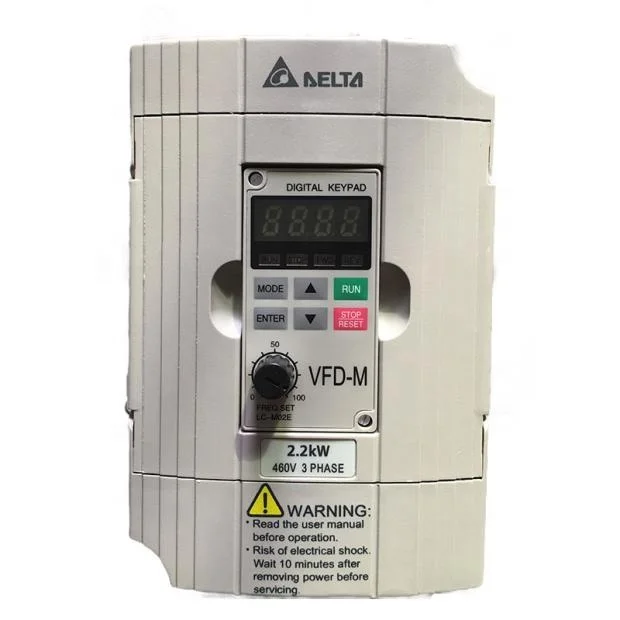 VFD004M21A VFD-M Series Drive, Del  ta frequency converter 0.4KW 220V Single Phase