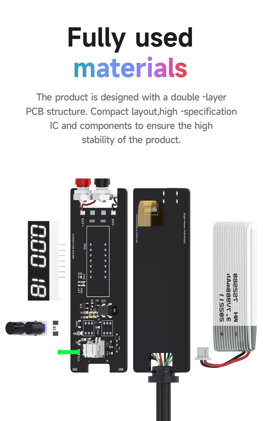 

MECHANIC SPY 2.0 3 Screen Display for Phone Voltage Test Table, Sherlock V2.0 PN Junction Inspection Repair Visual Pen