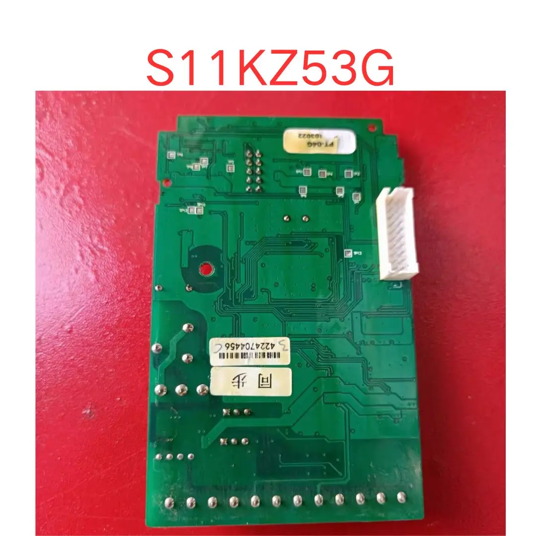 Second-hand test OK Z2400T permanent magnet synchronous frequency converter motherboard 15KW S11KZ53G Fast Shipping