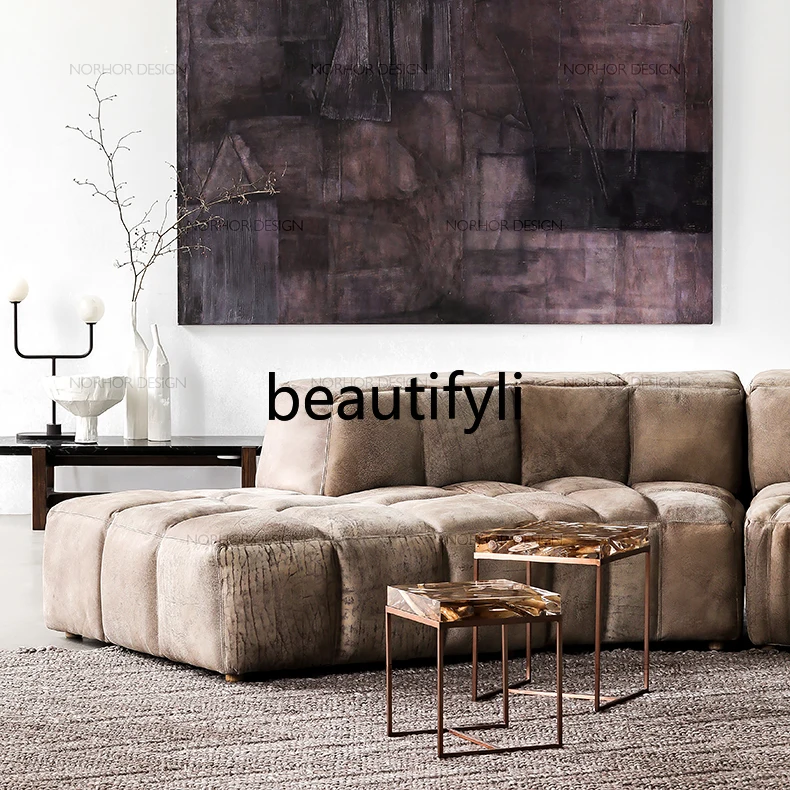 

Nordic French natural coffee table