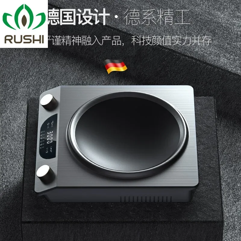 TINME Induction cooker household small multi-function wok 3000W  concave induction  energy-saving Stove 220V