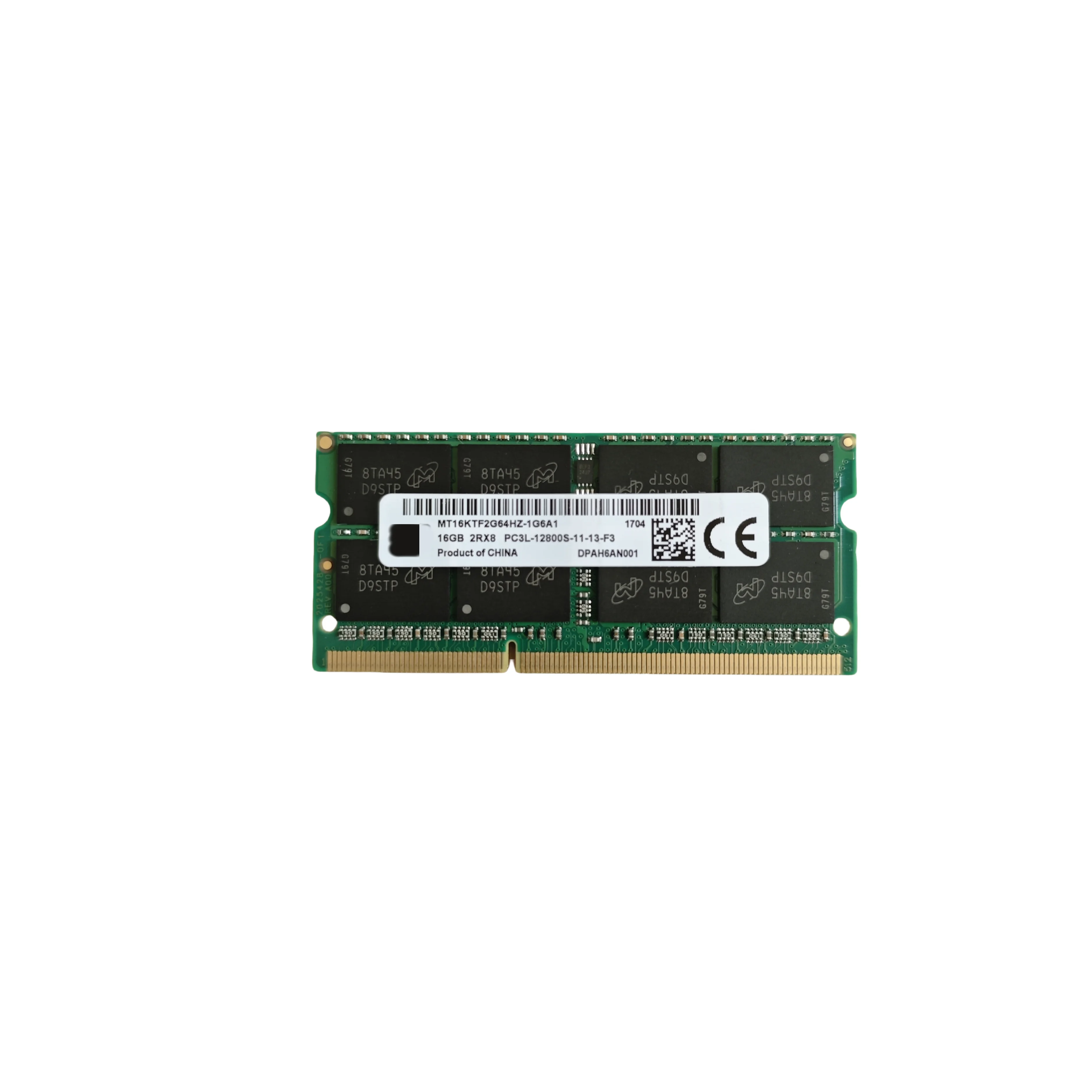 

MT16KTF2G64HZ-1G6A1 16G 2RX8 PC3L-12800S DDR3
