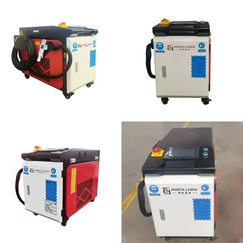 Industrial Portable 1000W 1500W Fiber Laser Cleaner for Oil Rust Dirty Coating Residue Removal