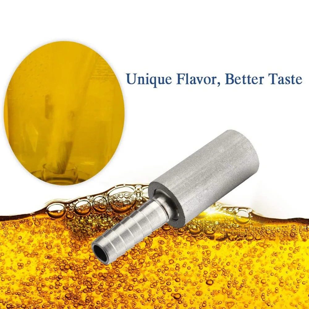 

0,5 микрометра диффузионный камень из нержавеющей стали, аэрационный камень, карбонирующий камень для домашнего пива, вина, газировки, воздушный камень