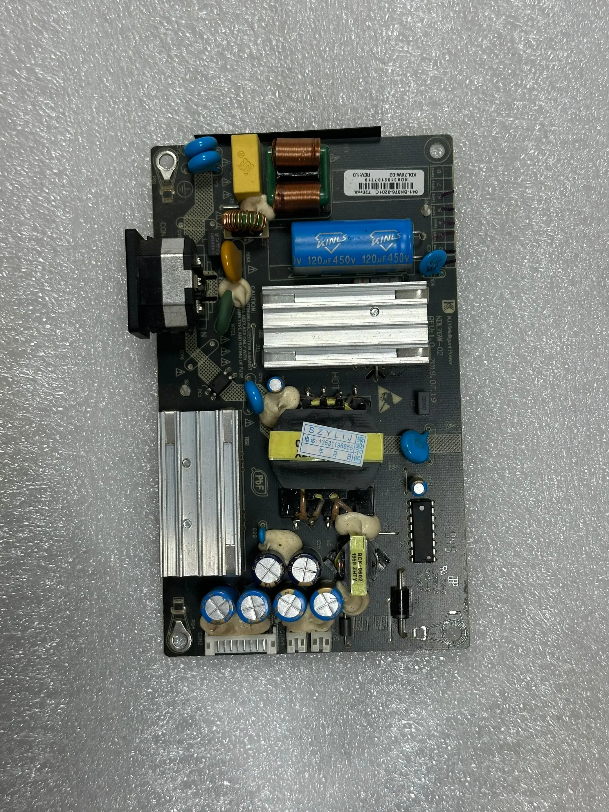 

Оригинальная плата питания XMMNTWQ34 KDL76W-02 AY078D-1SF31