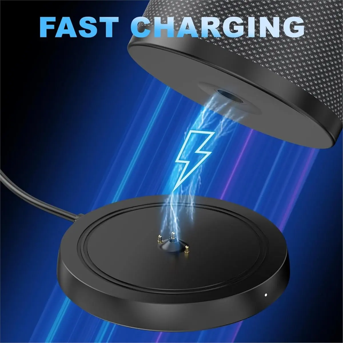 DTC5 For Logitech Ultimate Ears UE Boom 3/UE Megaboom 3 Charging Dock Station Cradle with Type-C Cable Speaker Charger Pad view 3
