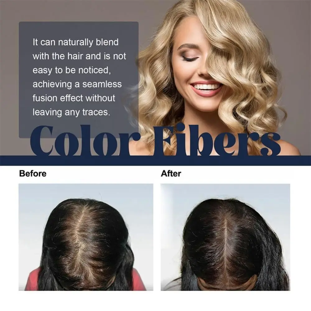 for Root Touchup Supersize Color Fibers with Refill Set for Thinning Hair Colored Hair Thickener