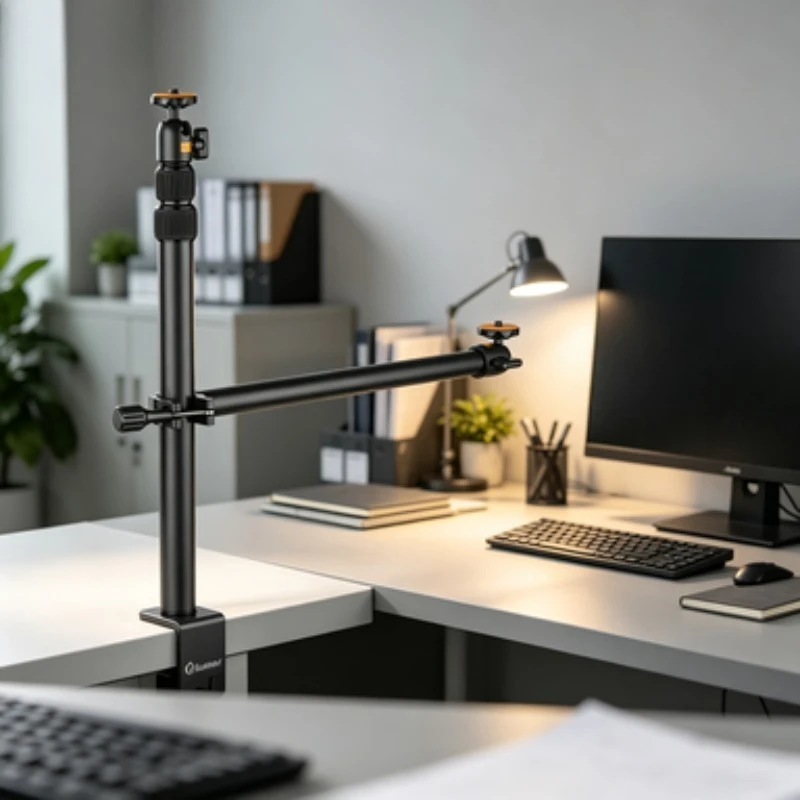 supporto-pieghevole-per-streaming-live-con-braccio-lungo-kit-universale-con-estensione-per-illuminazione-morsetto-fisso-staffa-per-riprese-dall'alto-multi-angolo